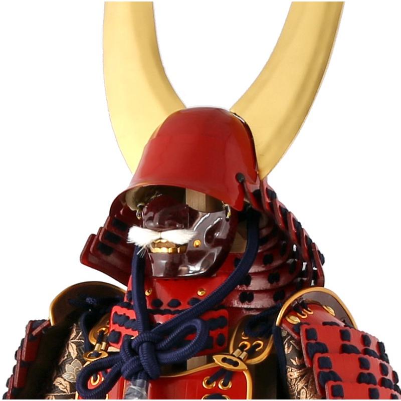 五月人形 井伊直政 鎧単品 鎧飾り 甲冑師 雄山作 井伊直政公具足 牛皮