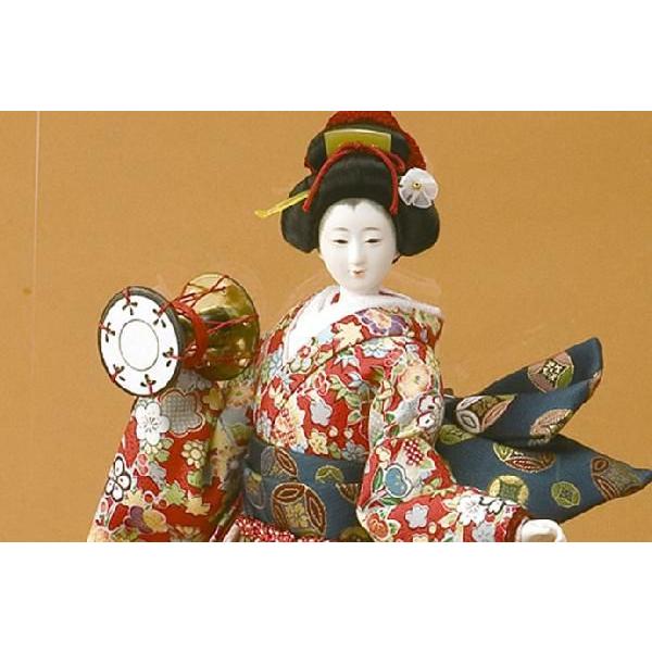 100周年記念祭】日本人形 尾山人形 ケース飾り 極上本頭 極上6号 寿