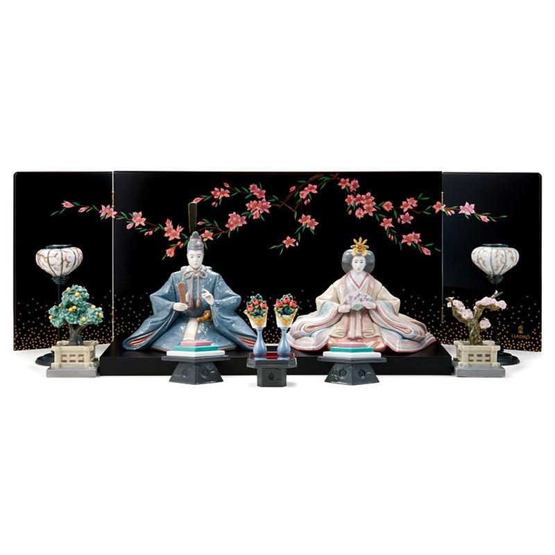 LLADRO リヤドロ 雛人形 Lladro ひな人形 雛 平飾り 親王飾り LLADRO リヤドロ 雛人形 Lladro ひな人形 雛 平飾り 親王飾り