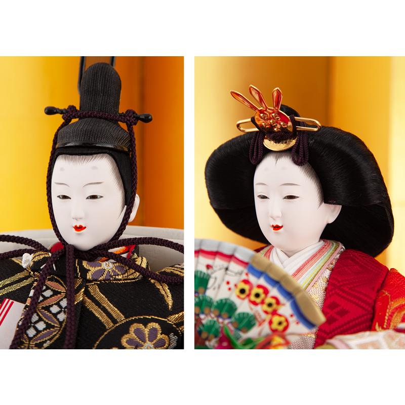 ひな人形　吉徳大光　美品　雛人形　卓上　ひな祭り 雛人形 吉徳大光 木目込み人形 親王平飾り(331-749)/ひな人形