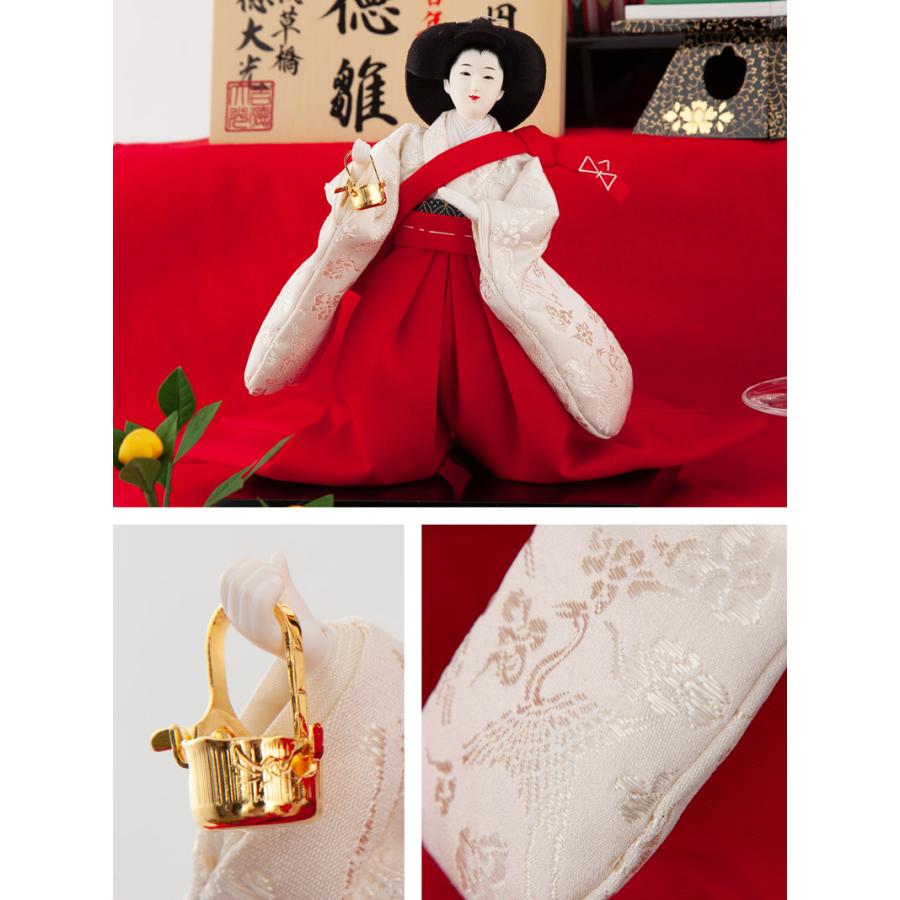 吉徳大光 【100周年記念祭】雛人形 三段 名匠・逸品飾り 吉徳 樋泉円作