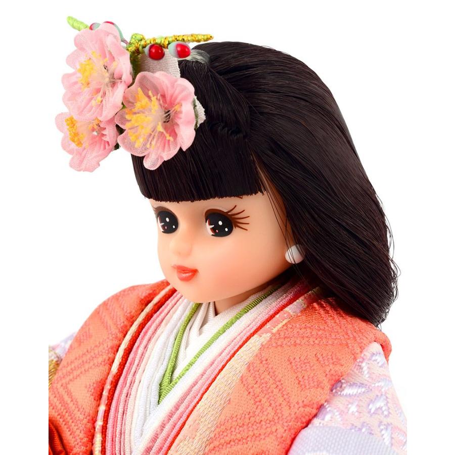 久月 ひな人形 リカちゃん 雛人形 親王飾り 平飾り : 人形屋ホンポ