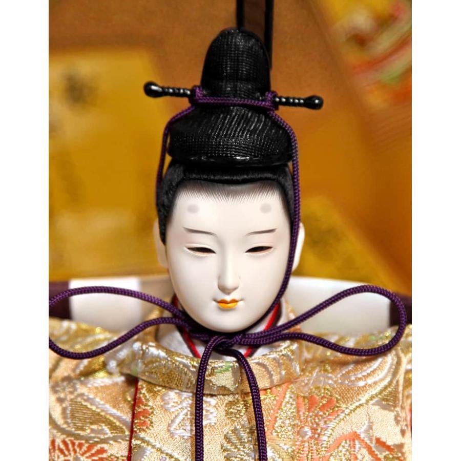 楽天市場】送料無料 久月作 着付師：華山 雛人形 駿河古典蒔絵
