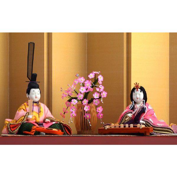 柿沼東光 雛人形 コンパクト おしゃれ 木目込み 柿沼東光作 杏