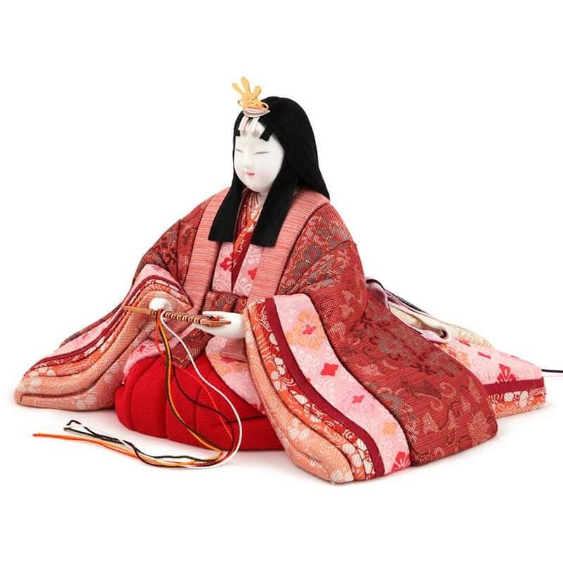 100周年記念祭】雛人形 真多呂 ひな人形 雛 木目込人形飾り 平飾り