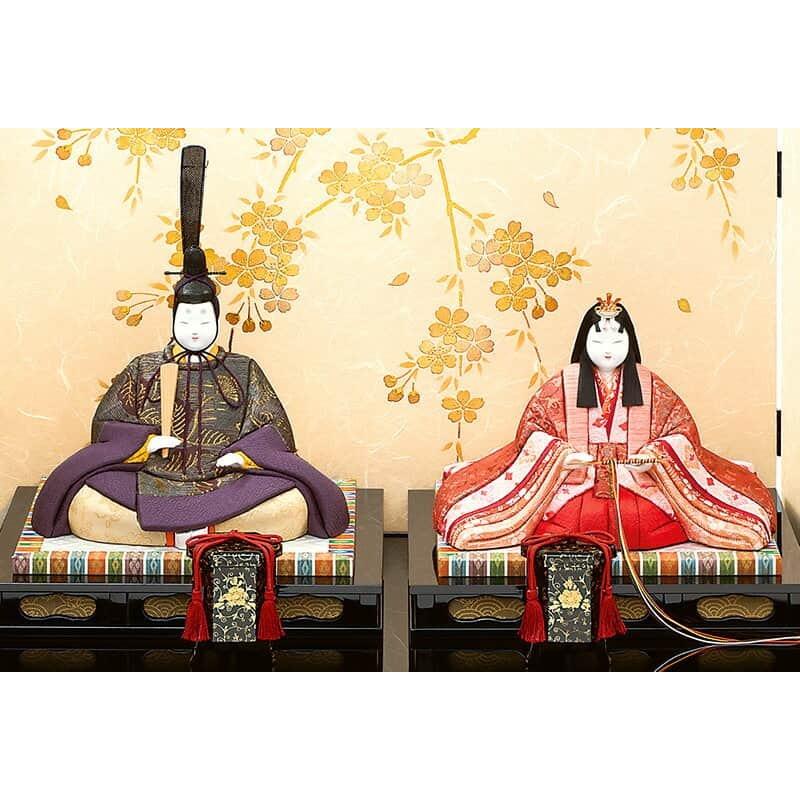 100周年記念祭】雛人形 真多呂 ひな人形 雛 木目込人形飾り 平飾り