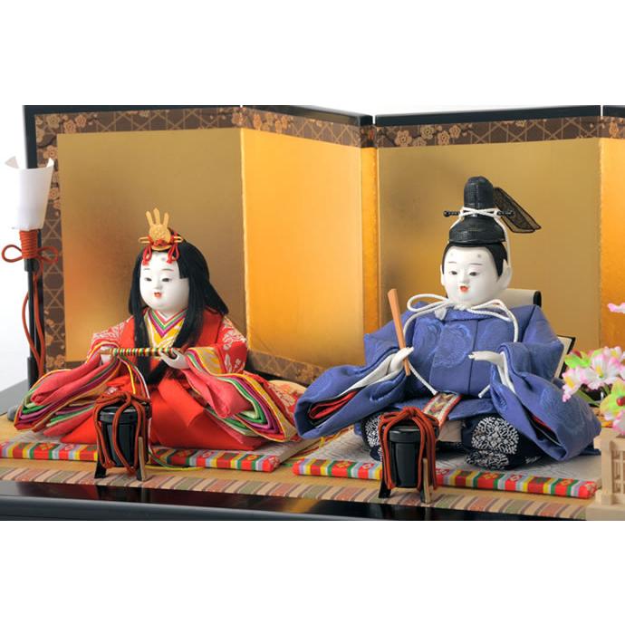 雛人形 コンパクト おしゃれ 親王飾り 平安光義作 京人形 京雛 雛人形 コンパクト おしゃれ 親王飾り 平安光義作 京人形 京雛