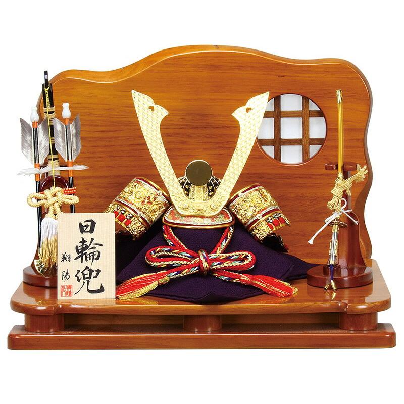 100周年記念祭】五月人形 コンパクト 兜平飾り 兜飾り 翔陽作 日輪兜 8