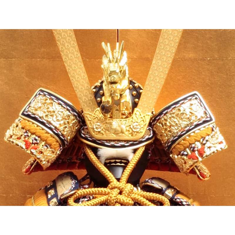 五月人形 久月 鎧平飾り 鎧飾り 平安武久作 京甲冑 本金箔押 五月人形 久月 鎧平飾り 鎧飾り 平安武久作 京甲冑 本金箔押