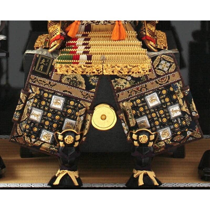100周年記念祭】五月人形 久月 鎧平飾り 鎧飾り 利光監製 四神大鎧