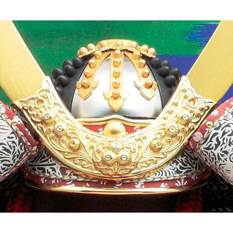 五月人形 久月 兜平飾り 兜飾り 早乙女幸隆作 1/3 黒小札 正絹 五月人形 久月 兜平飾り 兜飾り 早乙女幸隆作 1/3 黒小札 正絹