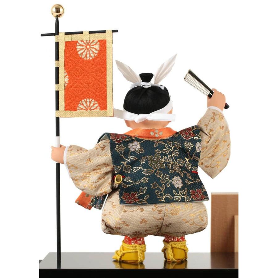 幸一光 【100周年記念祭】五月人形 コンパクト 松崎人形 桃太郎 武者