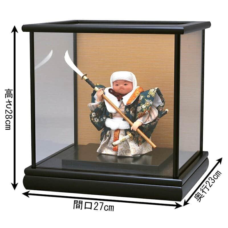 武者人形ケース 幸一光 【100周年記念祭】五月人形 コンパクト 松崎人形 武者人形