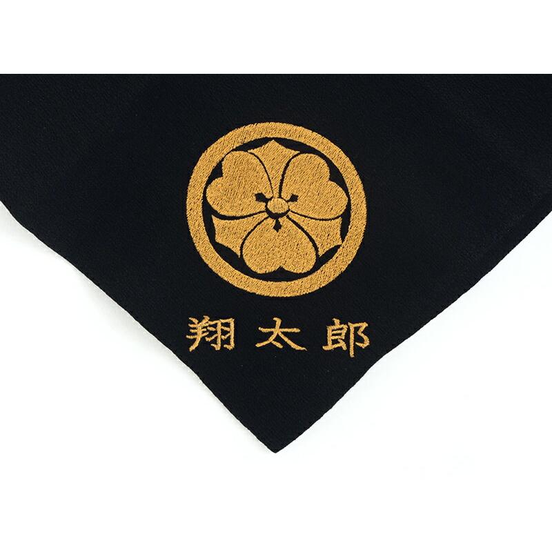 100周年記念祭】五月人形 兜用ふくさ 10〜13号兜用 家紋と名入れ袱紗