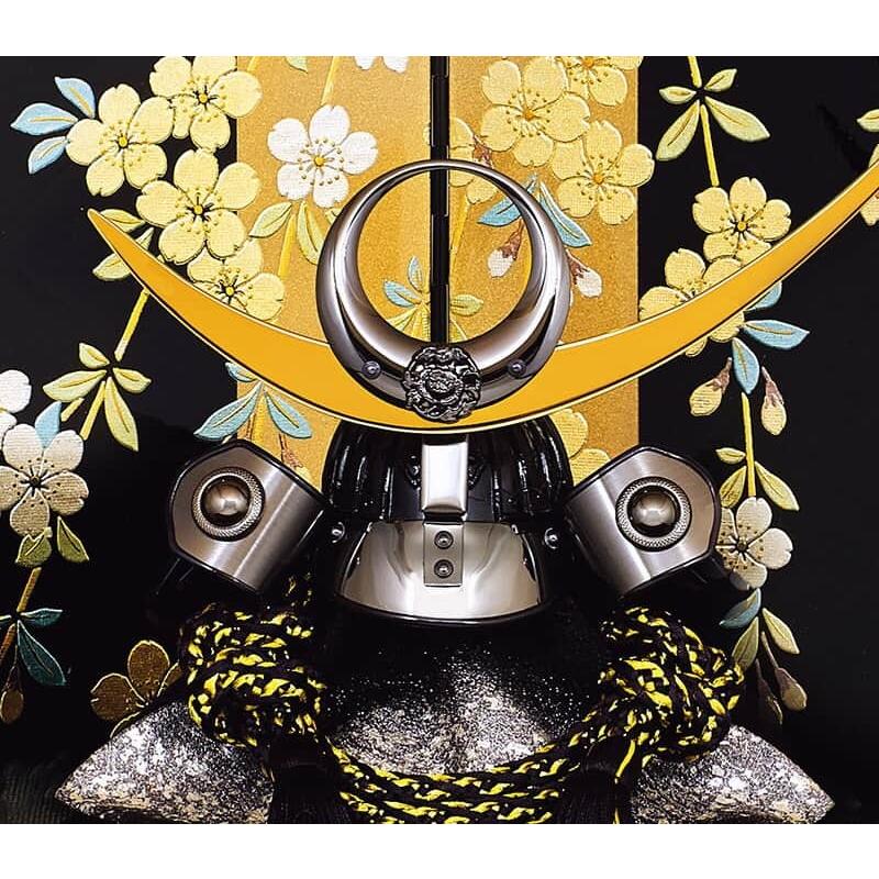 吉徳大光 五月人形 吉徳 上杉謙信公 兜平飾り 兜飾り 正絹黒絲縅 8号