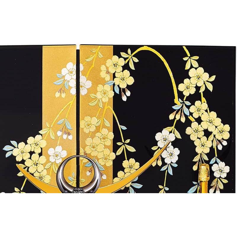 吉徳大光 五月人形 吉徳 上杉謙信公 兜平飾り 兜飾り 正絹黒絲縅 8号