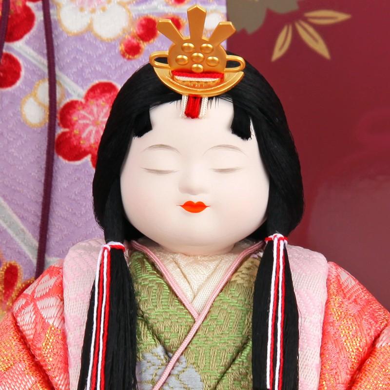 柿沼東光 【100周年記念祭】雛人形 ひな人形 木目込み 平飾り 七人飾り