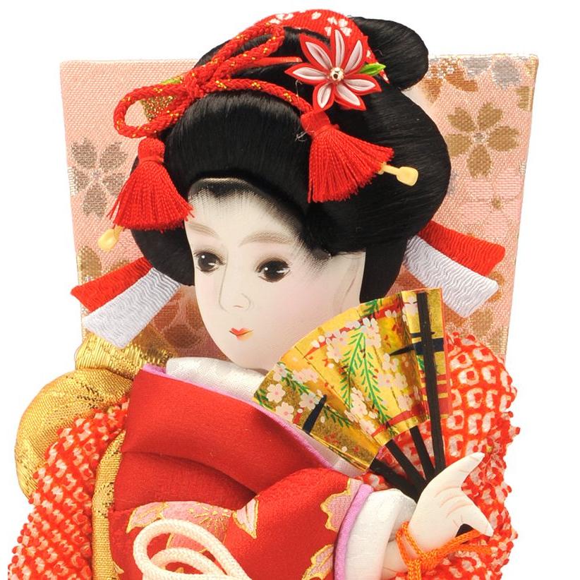 吉徳大光 羽子板 初正月 単品 伝統工芸 手造り 鹿の子絞り 本押絵仕様