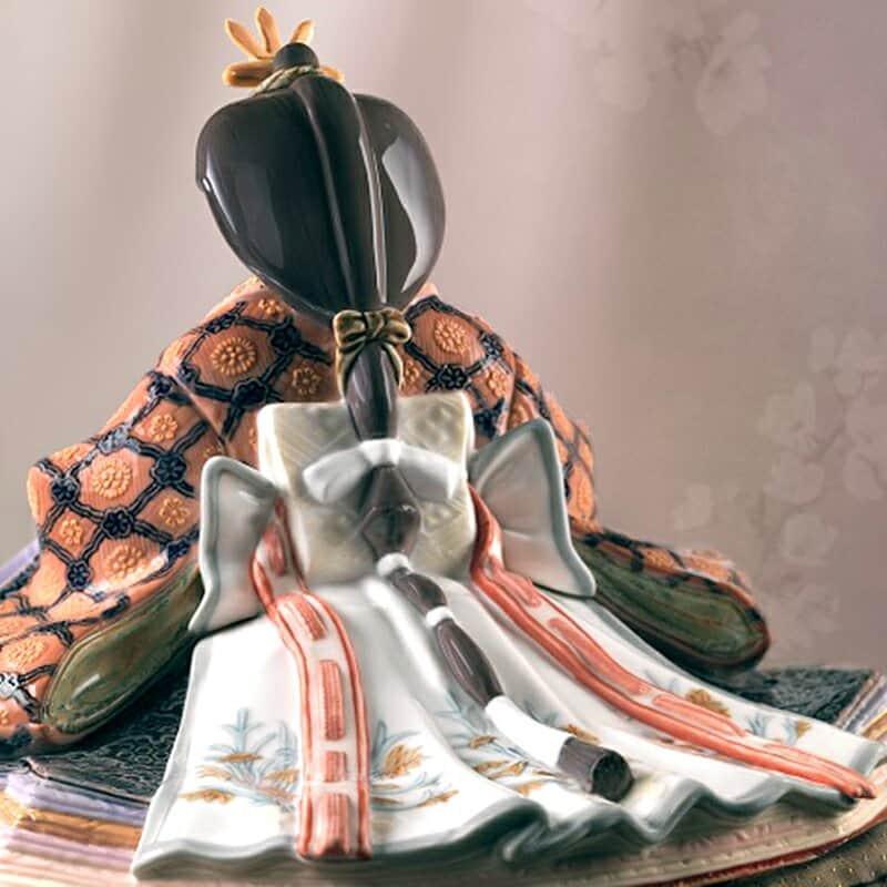 100周年記念祭】リヤドロ 雛人形 Lladro ひな人形 雛 親王飾り ハイ