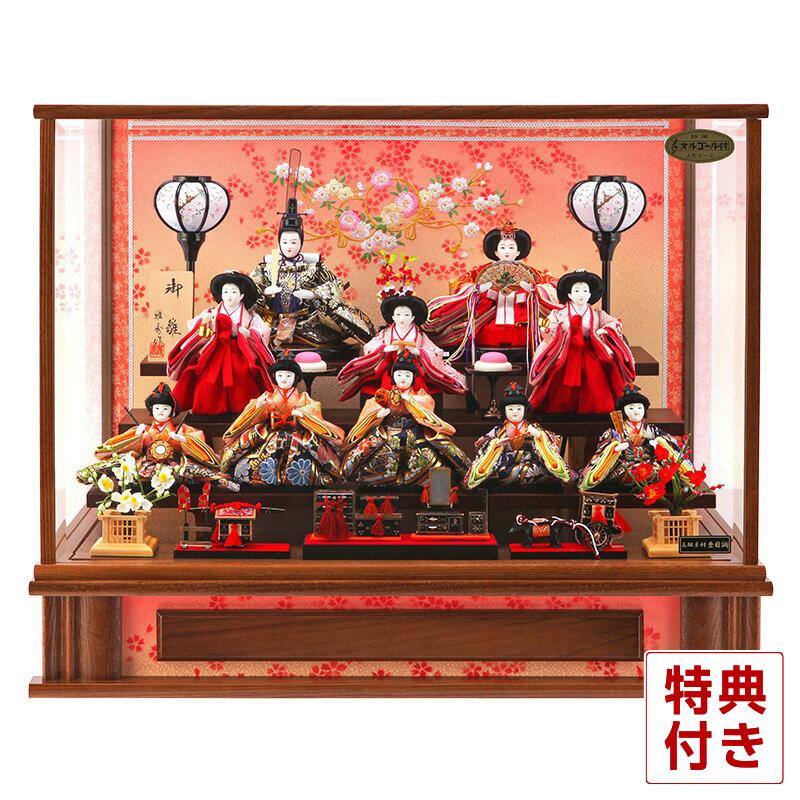 雛人形 飾り方 ケース飾り コンパクト 季節玩具 ケース飾り 雅秀作 御雛 かわいい 小芥子親王 オルゴール付 H273 Tkc かわいい ひな人形 小さい お雛様 おしゃれ インテリア H273 Tkc 雛人形と五月人形の人形屋ホンポ