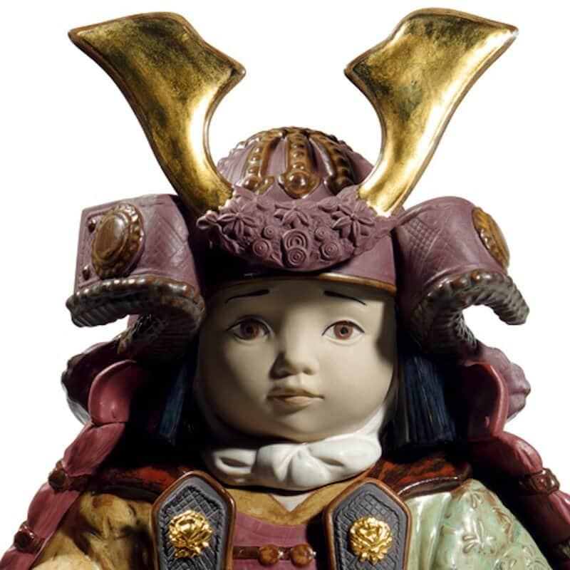 リヤドロ 五月人形 Lladro 子供大将飾り 武者人形 若武者60周年記念モデル フルセット h055-01013045-fs :h275