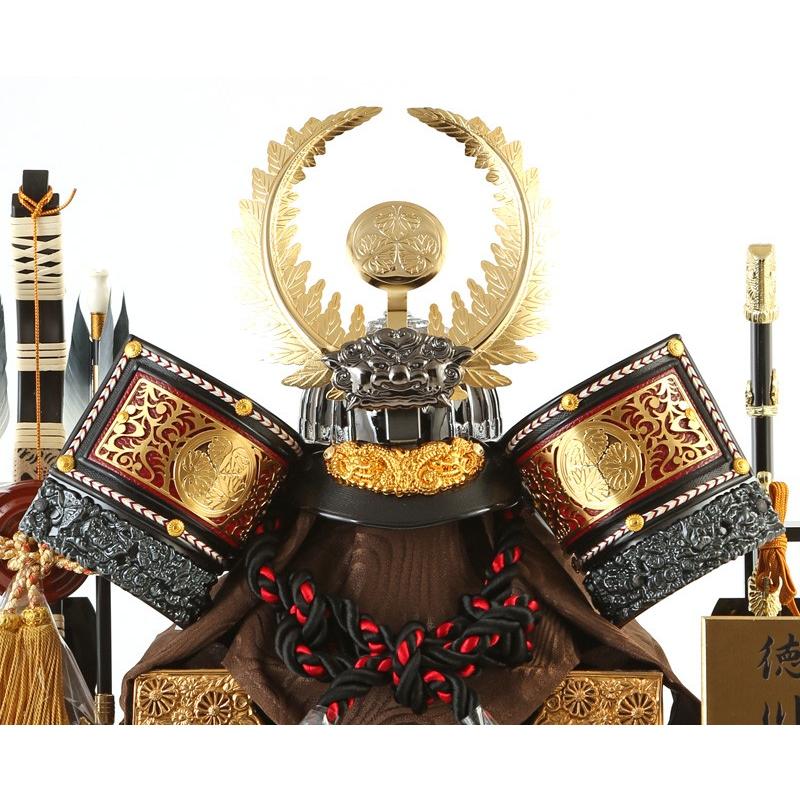 五月人形 徳川家康 兜ケース飾り 兜飾り 宝童作 徳川家紋兜 12号 H315 Mm 136 H275 Mm 171 雛人形と五月人形の人形屋ホンポ 通販 Yahoo ショッピング