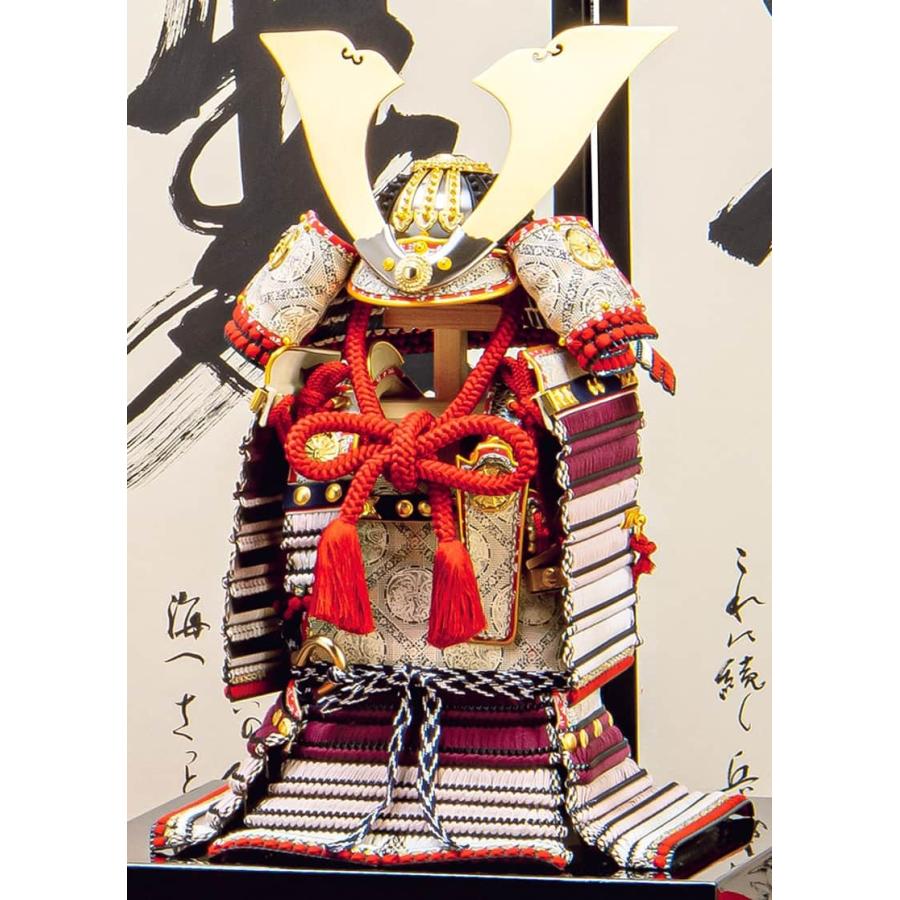 平安豊久 【100周年記念祭】五月人形 豊久 源義家 鎧平飾り 鎧飾り 鈴
