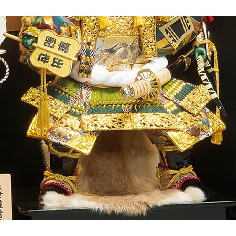 平安豊久 【100周年記念祭】五月人形 豊久 子供大将飾り 武者人形 平