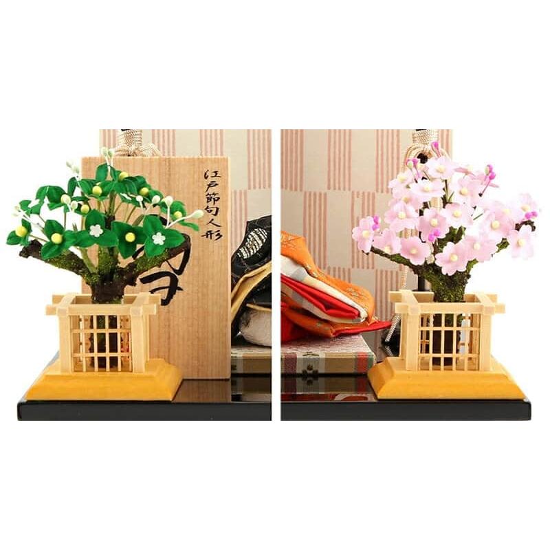幸一光 【100周年記念祭】雛人形 ひな人形 雛 コンパクト収納飾り 親王