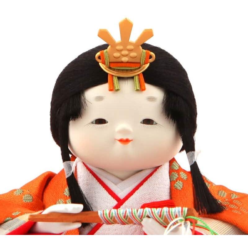 幸一光 【100周年記念祭】雛人形 ひな人形 雛 コンパクト収納飾り 親王