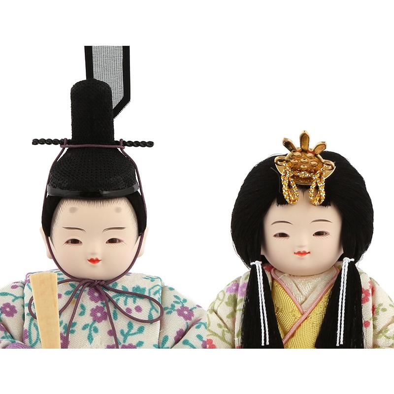 木目込雛人形　柿沼東光作　雛人形一式　杏 宝想雛 (M) 柿沼東光 木目込み｜雛人形 お雛様 コンパクトでおしゃれ