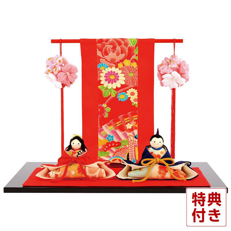 雛人形 飾り方 コンパクト おしゃれ 親王飾り ちりめん リュウコドウ 別注 たれみみうさぎ雛 H2 Rkcp 1 664 雛 人形 平飾り モダン インテリア かわいい 全商品オープニング価格特別価格