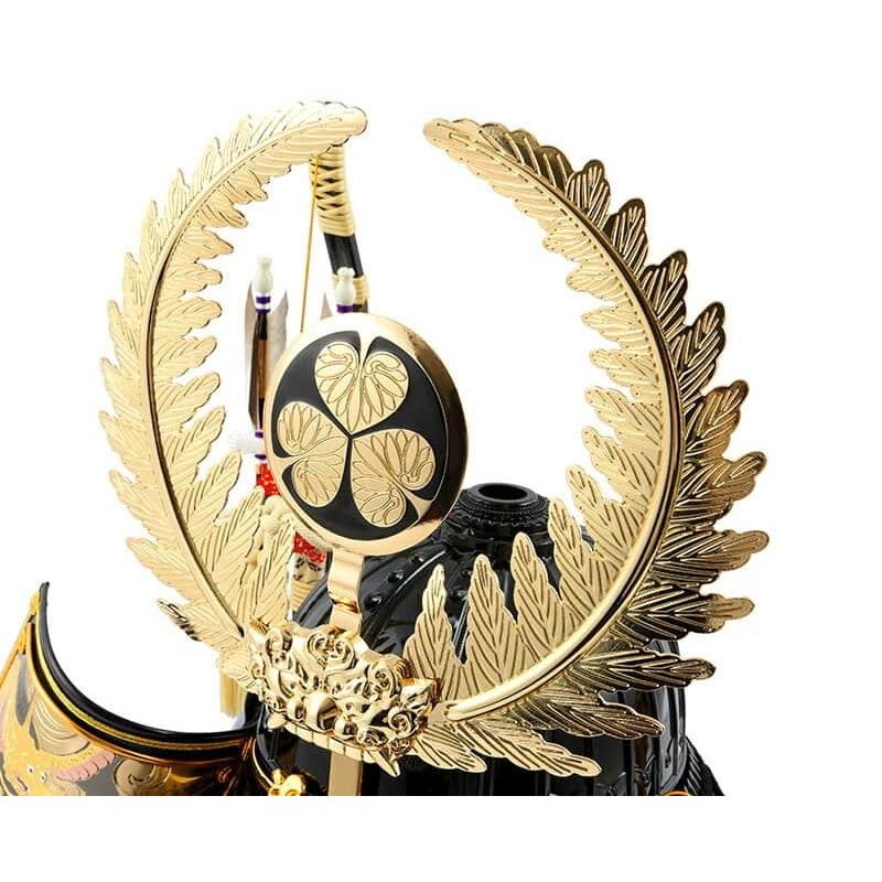 藤翁作 【100周年記念祭】五月人形 徳川家康 コンパクト 着用 兜ケース