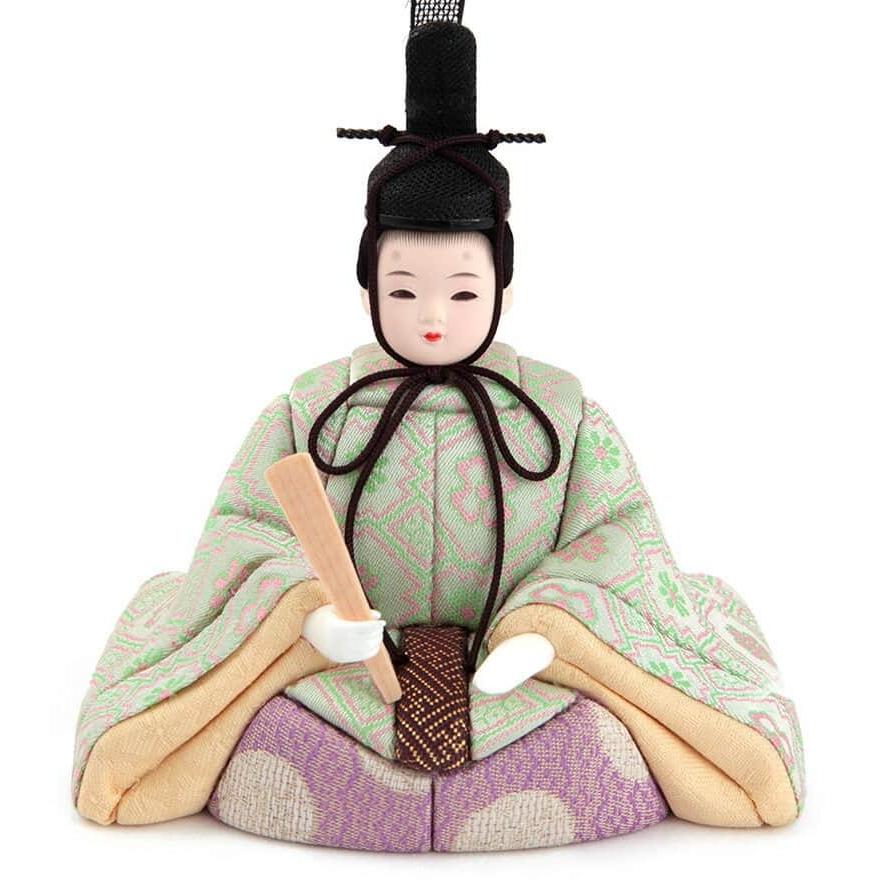 雛人形 コンパクト 一秀 ひな人形 木目込人形飾り 平飾り 親王飾り