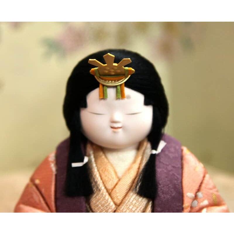 雛人形 久月 コンパクト ひな人形 雛 木目込人形飾り 段飾り 五人飾り 