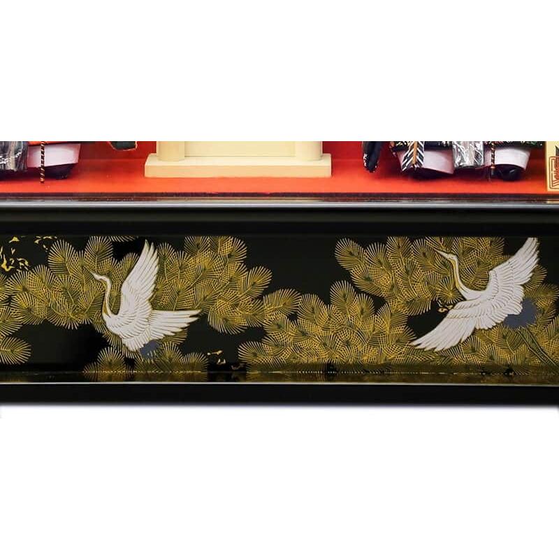 久月　三五雛人形　親王飾りケース入り 親王ケース飾り アクリルケース 5H-KK45-Z | ケース飾り | 【公式