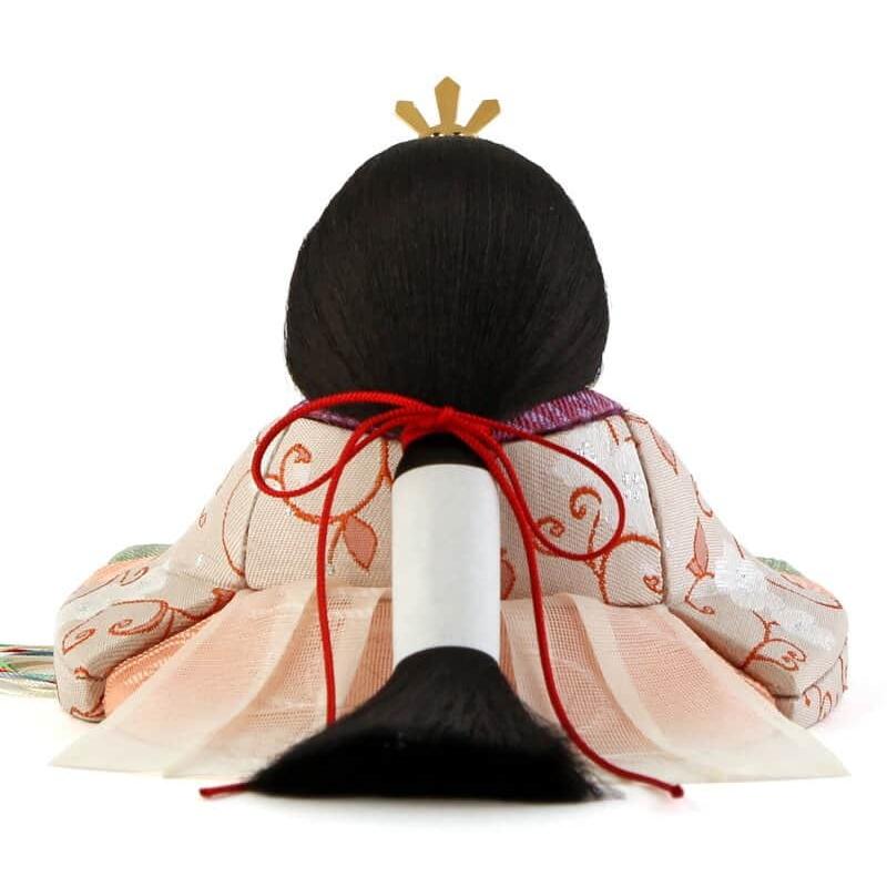 【初期/レア】 雛人形 幸一光 ひな人形 雛 木目込人形飾り コンパクト収納飾り 親王飾り あかり 目入頭 正絹 蒔絵付朱塗収納箱 h053-koi-4070 【MY1859172184】(64796円)