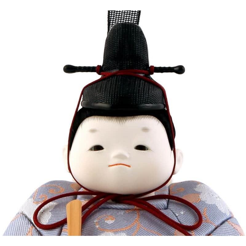 【初期/レア】 雛人形 幸一光 ひな人形 雛 木目込人形飾り コンパクト収納飾り 親王飾り あかり 目入頭 正絹 蒔絵付朱塗収納箱 h053-koi-4070 【MY1859172184】(64796円)