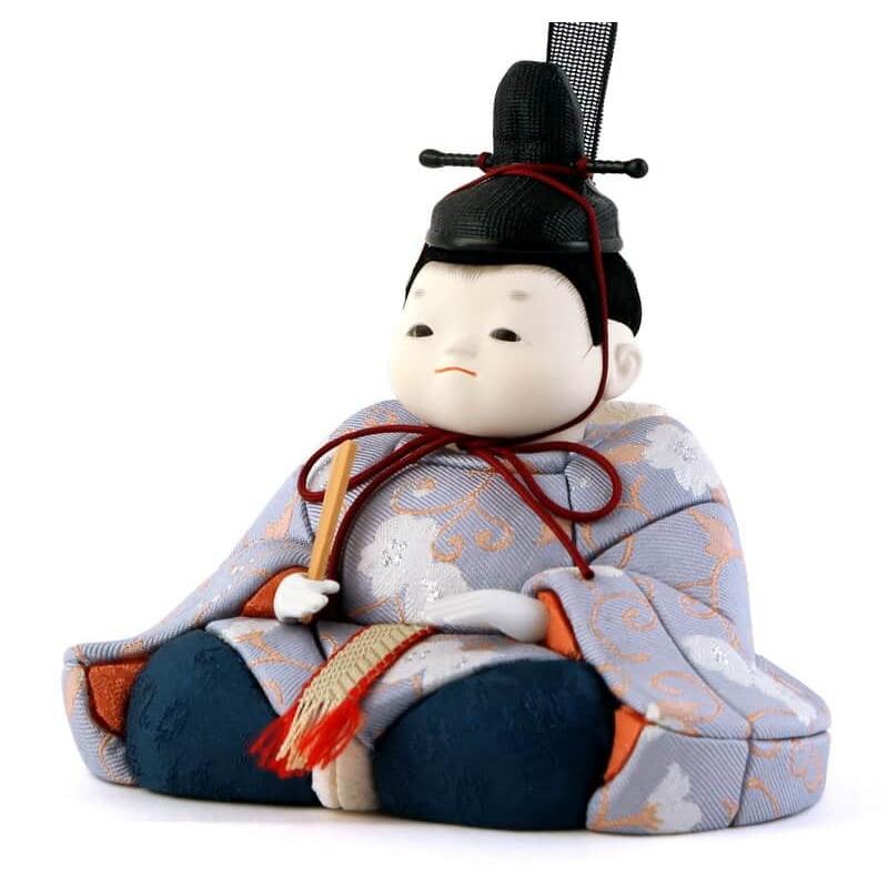 【初期/レア】 雛人形 幸一光 ひな人形 雛 木目込人形飾り コンパクト収納飾り 親王飾り あかり 目入頭 正絹 蒔絵付朱塗収納箱 h053-koi-4070 【MY1859172184】(64796円)