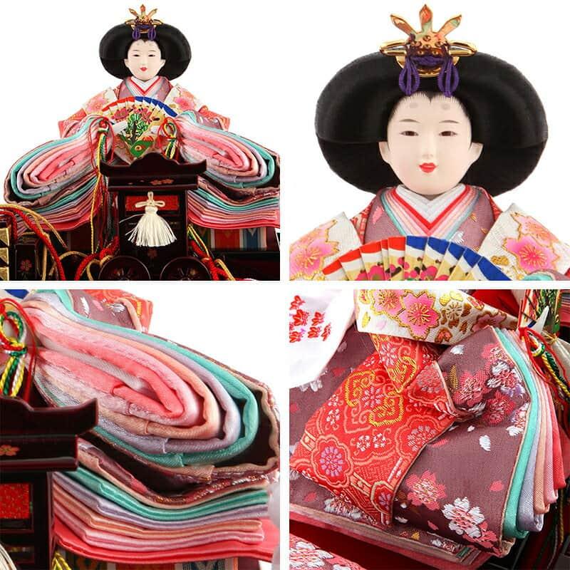 雛人形 ケース飾り 親王飾り 清玉作 芥子親王 コンパクト Amazon | 雛人形 コンパクト ひな人形 雛 ケース飾り 親王飾り