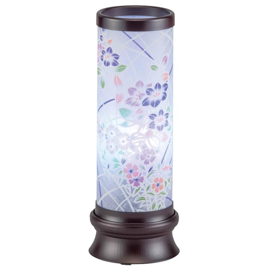 盆提灯 創作提灯 美春 2号 鉄仙 LEDレインボー球 電気コード式LED ワーロン紙 h088-ymt-7836_1