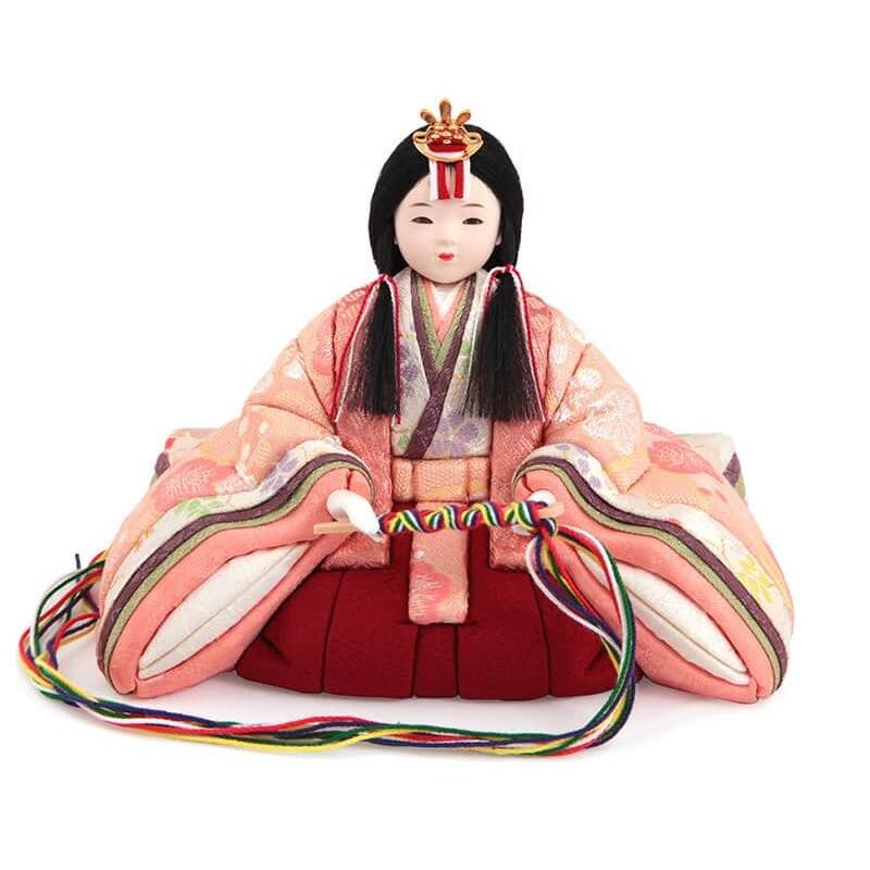 一秀 【100周年記念祭】雛人形 コンパクト ひな人形 木目込人形飾り 平