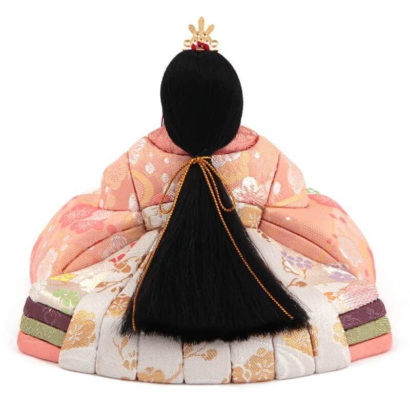 雛人形 コンパクト 一秀 ひな人形 雛 木目込人形飾り 平飾り