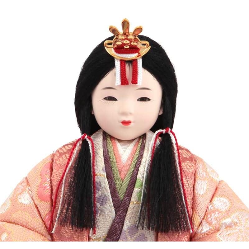 一秀 【100周年記念祭】雛人形 コンパクト ひな人形 木目込人形飾り 平