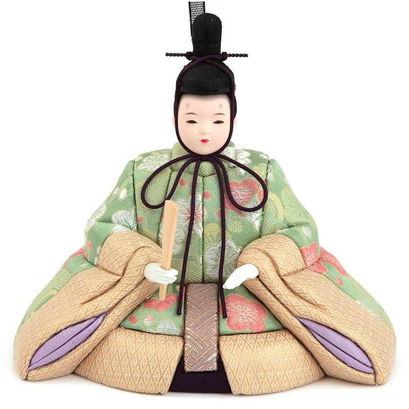 雛人形 コンパクト 一秀 ひな人形 雛 木目込人形飾り 平飾り