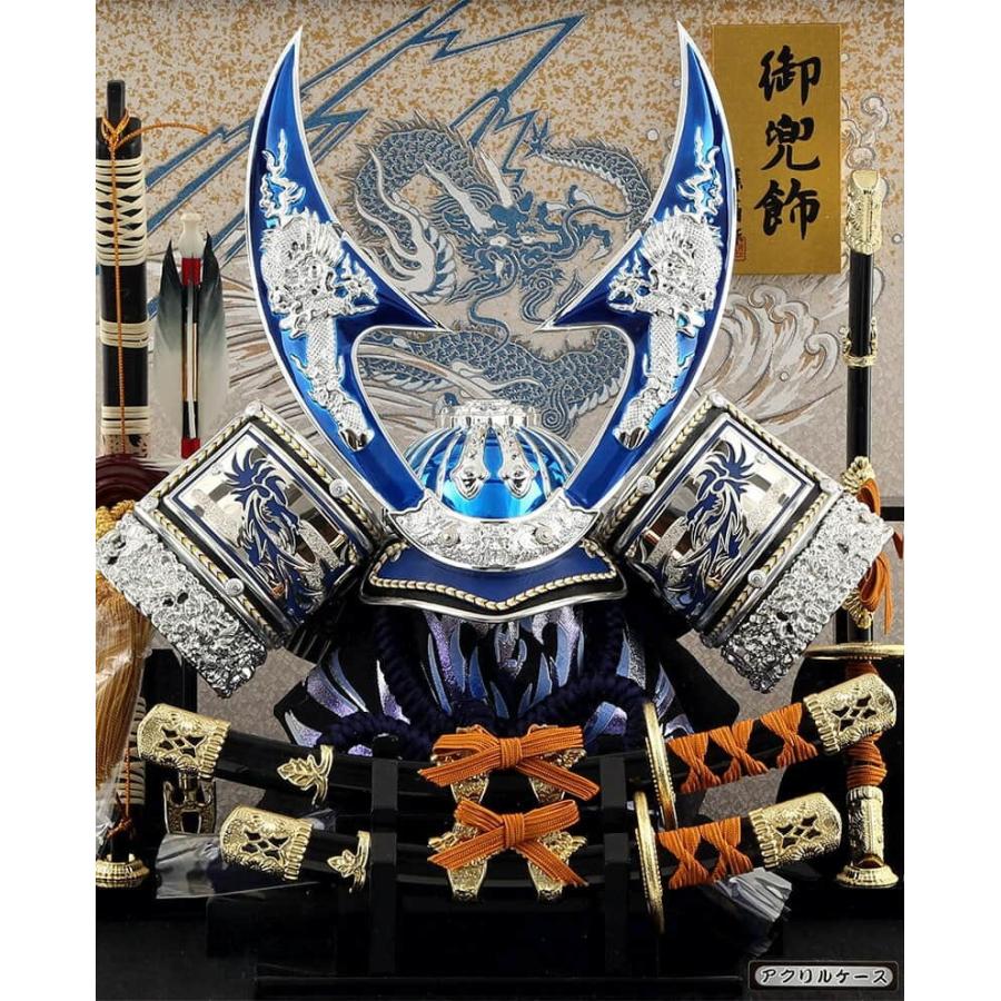 五月人形 兜ケース飾り 兜飾り 藤翁作 六角紫光 アクリルケース オルゴール付 H035 Fn 185 736 H305 Fn 185 736 雛人形と五月人形の人形屋ホンポ 通販 Yahoo ショッピング