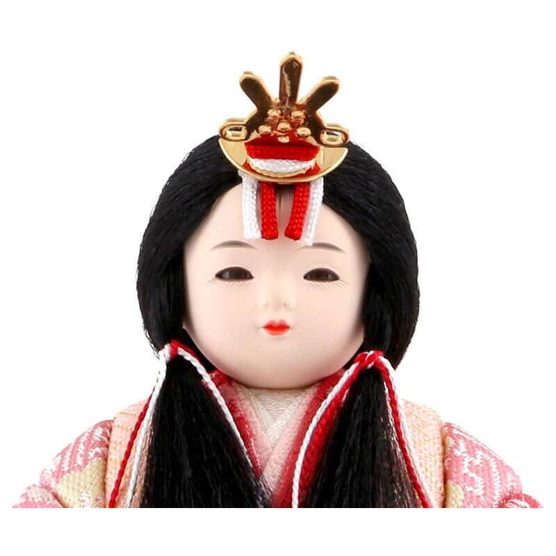 一秀 【100周年記念祭】雛人形 コンパクト ひな人形 木目込人形飾り