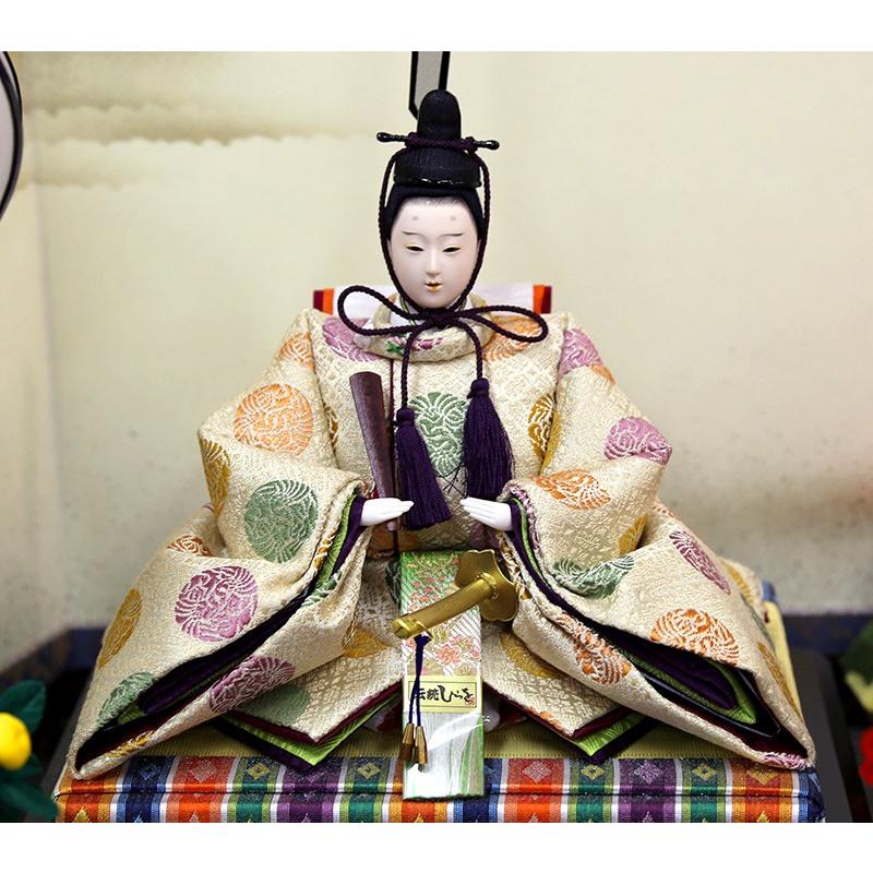 久月 【100周年記念祭】雛人形 飾り方 おしゃれ 親王飾り 二世光匠作