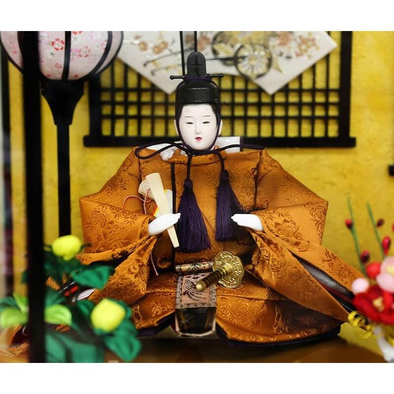 久月 【100周年記念祭】雛人形 ひな人形 ケース飾り 親王飾り 御雛