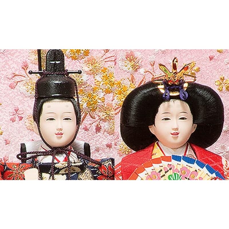 平安豊久 【100周年記念祭】雛人形 コンパクト ひな人形 ケース飾り